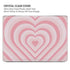 Pink Heart Pattern MacBook Pro 14in (2021-24) Case plus Skin